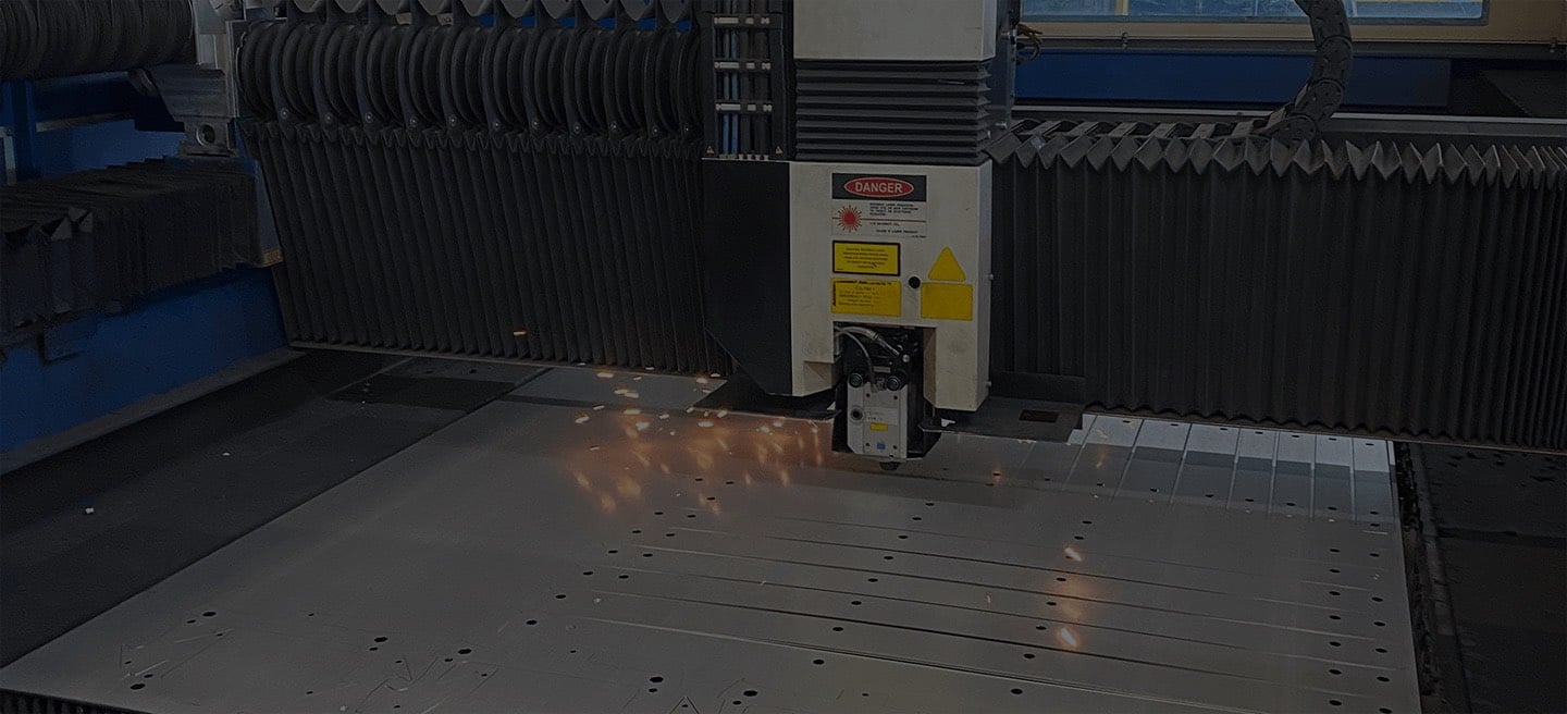 ATWF laser cutting machine in action